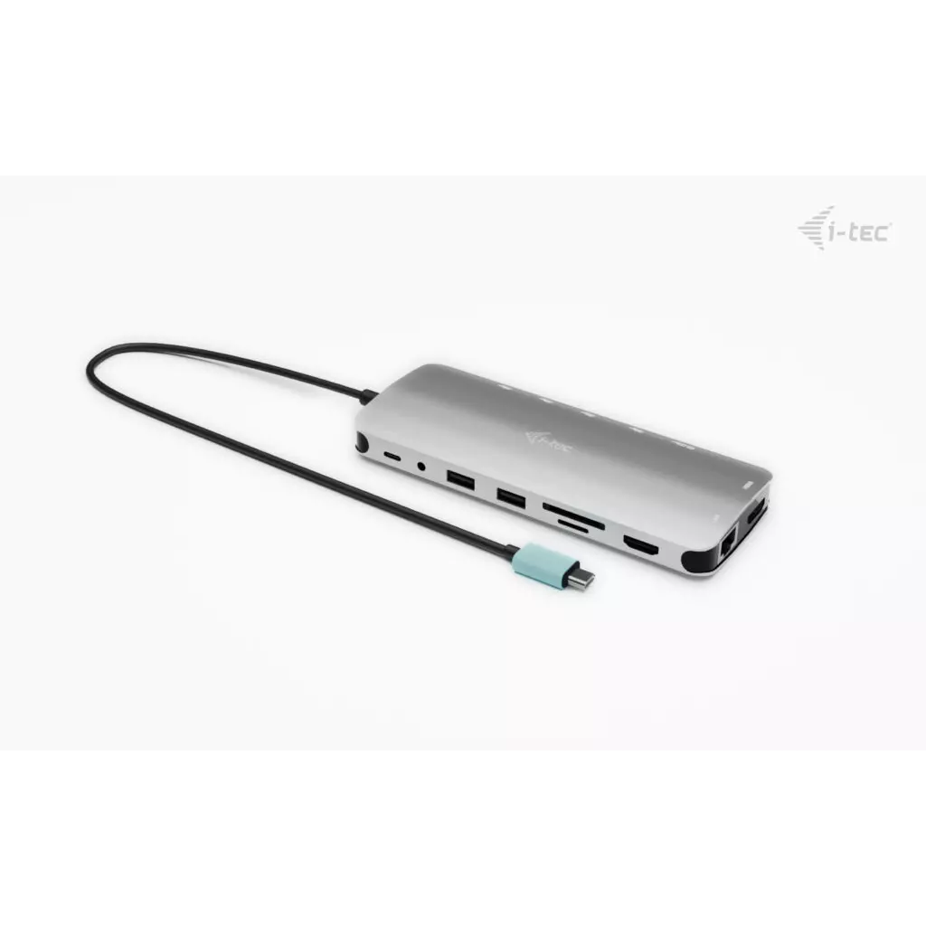 Obrázek produktu i-tec USB-C Metal Nano 3x Display Dock, 2x HDMI 1x USB-C video, Power Delivery 140W