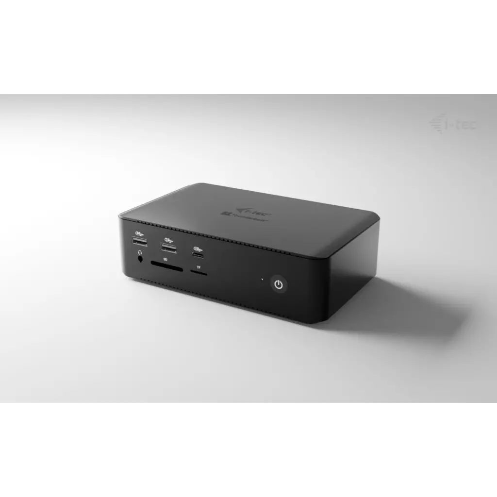 Obrázek produktu i-tec Thunderbolt5 Quattro Display Docking Station, 5x USB, 2.5 GLAN, Power Delivery 140W
