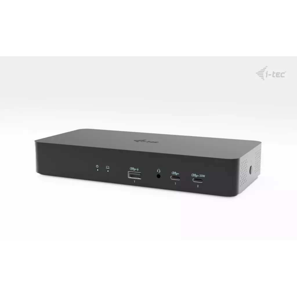Obrázek produktu i-tec Universal Intelligent Dual Display Docking Station, Power Delivery 100W