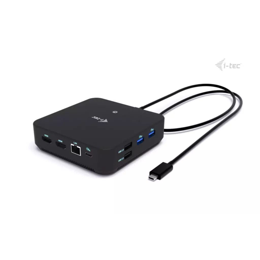 Obrázek produktu i-tec USB-C DP Dual HDMI Docking Station, Power Delivery 100W
