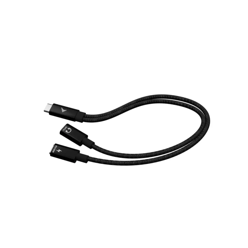 Obrázek produktu i-tec USB-C Cable Splitter Audio/Data, Power Delivery 100W