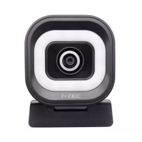 obrázek produktu i-tec SOLOMON 700 STREAM 4K Webcam s LED osvětlením