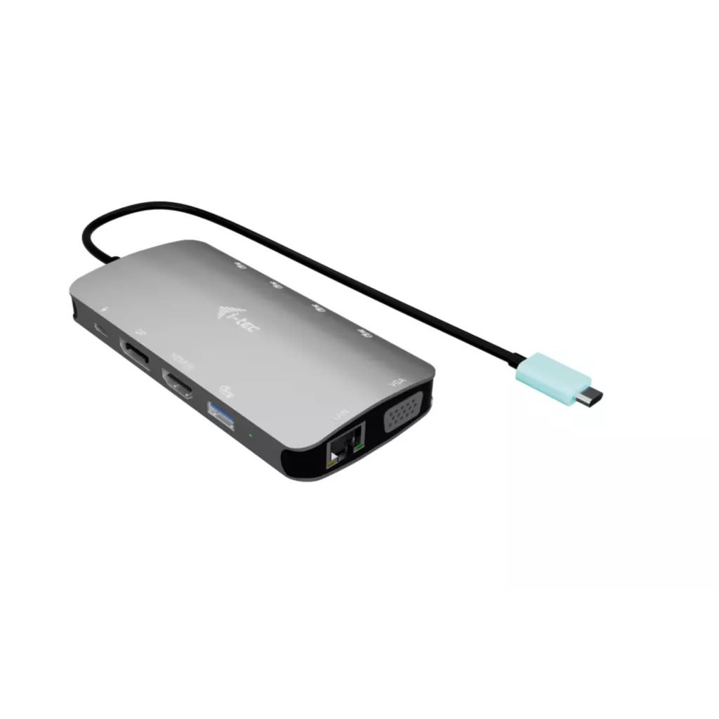 Obrázek produktu i-tec USB-C Metal Nano 3x Display (DP, HDMI and VGA) Docking Station, Power Delivery 100W