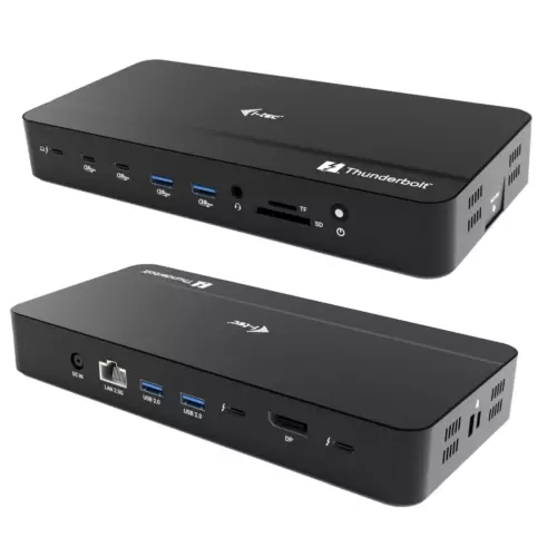 obrázek produktu i-tec Thunderbolt 5 Triple Display Docking Station, M.2 slot, 6x USB, 2.5 GLAN, Power Delivery 140W
