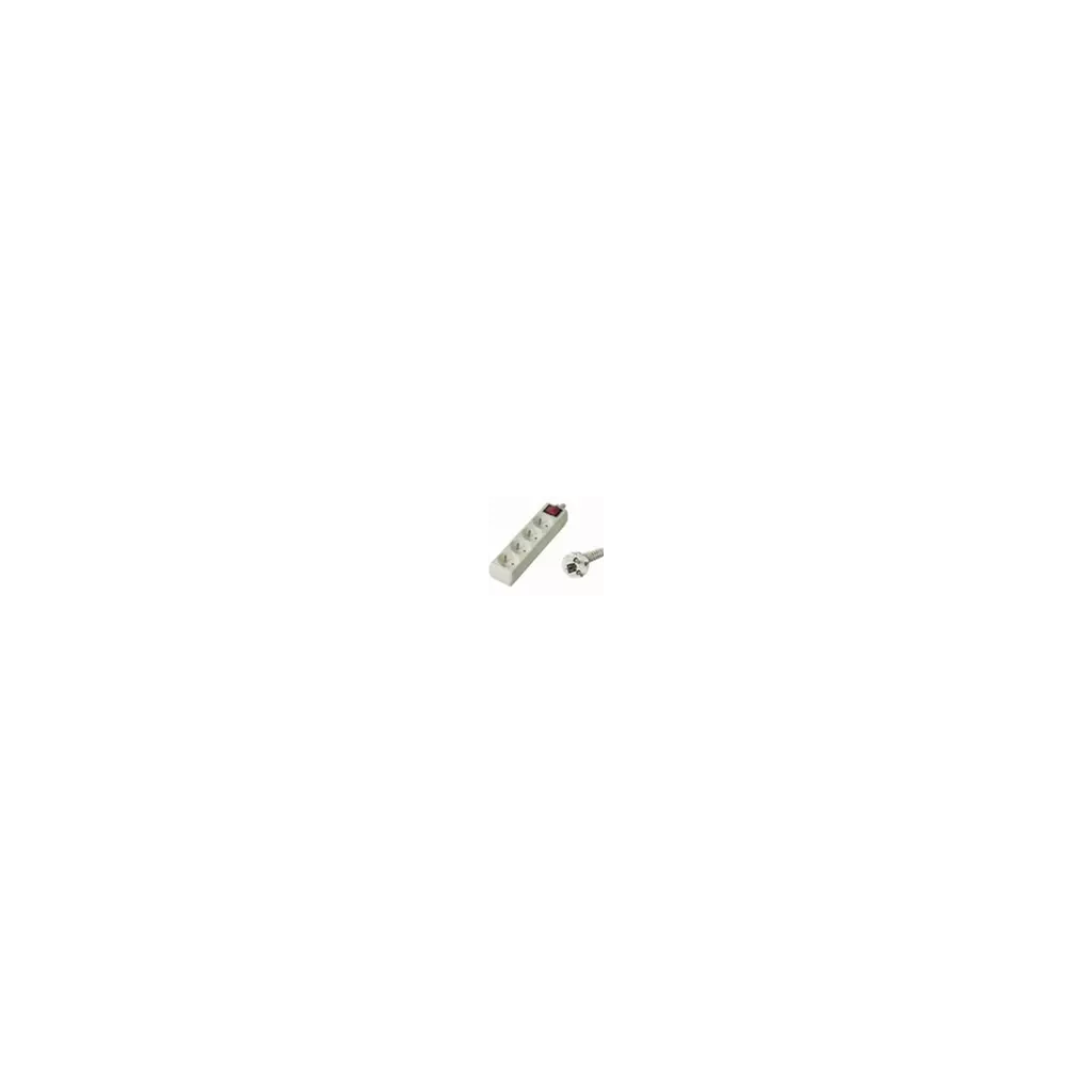 Obrázek produktu Prodlužovací přívod 230V, 3m, 4 zásuvky + vypínač