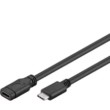 obrázek produktu PremiumCord Prodlužovací kabel USB 3.1 konektor C/male - C/female, černý, 2m