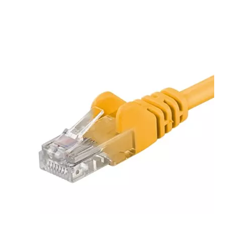 obrázek produktu Patch kabel UTP RJ45-RJ45 level CAT6, 1,5m, žlutá