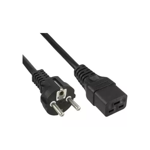 obrázek produktu PremiumCord Kabel síťový k počítači 230V 16A 3m  IEC 320 C19 konektor