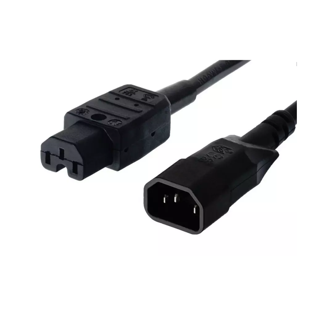 Obrázek produktu PremiumCord Kabel síťový prodlužovací, IEC320 C14 - C15, 2m