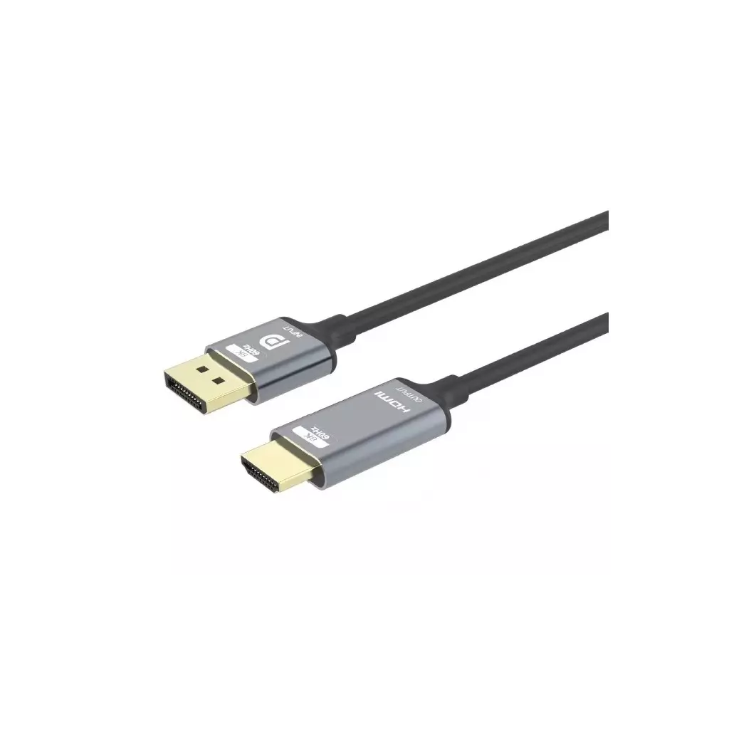 Obrázek produktu PremiumCord DisplayPort 1.4 na HDMI2.1 kabel pro rozlišení 8K@60Hz,4K@144Hz, 2m