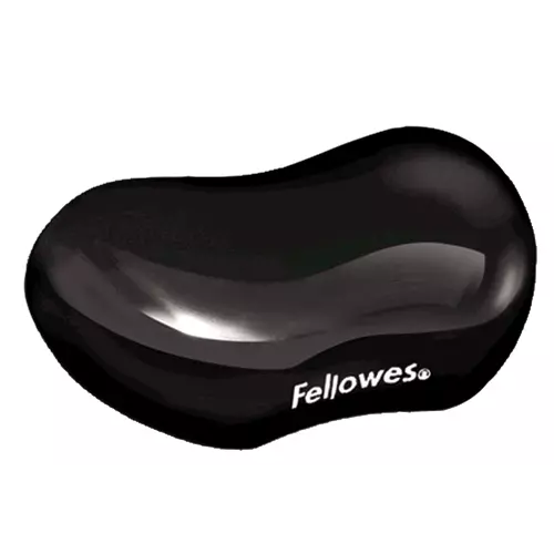 obrázek produktu Fellowes Podložka pod zápěstí CRYSTAL gelová černá