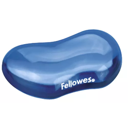 obrázek produktu Fellowes Podložka pod zápěstí CRYSTAL gelová modrá
