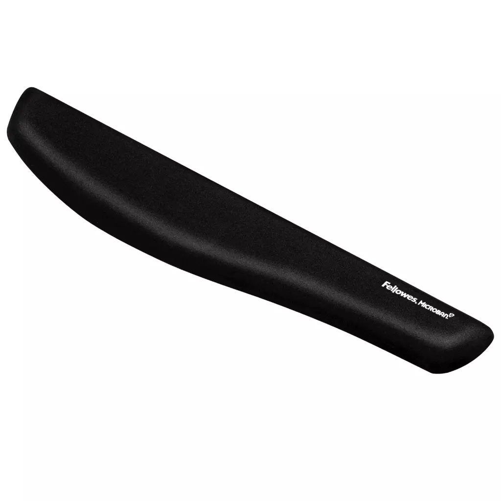 Obrázek produktu Opěrka zápěstí ke klávesnici Fellowes PlushTouch černá