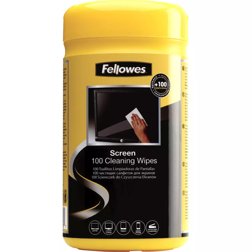 Obrázek produktu Utěrky Fellowes na obrazovky monitorů