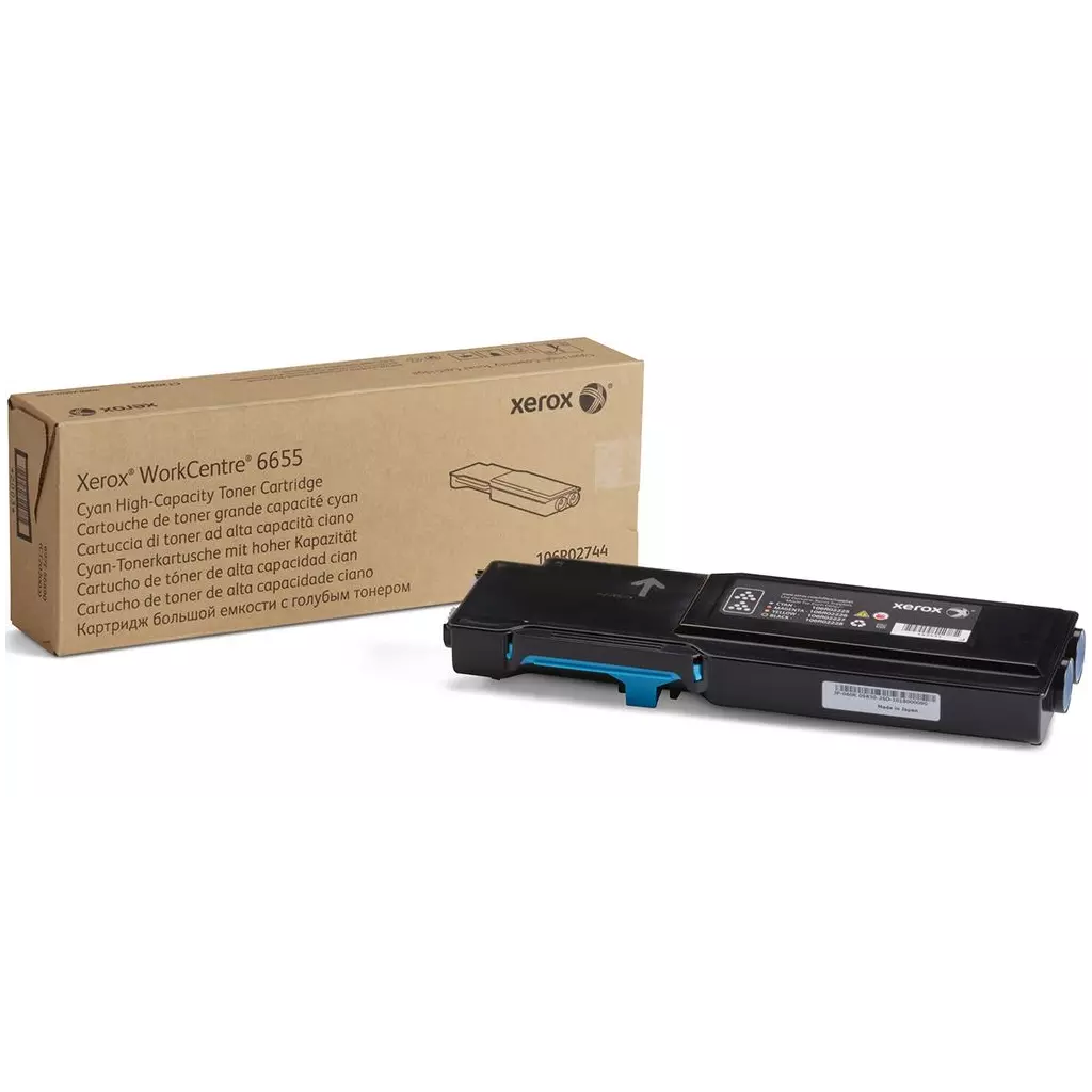 Obrázek produktu Xerox tonerová kazeta pro WC 6655, 7 500 s. Cyan