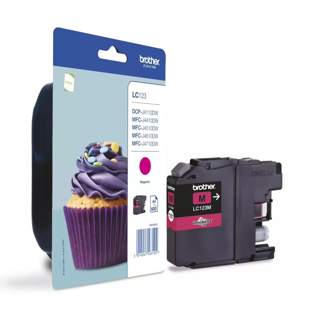 Obrázek produktu LC-123M (inkoust magenta, 600 str.)