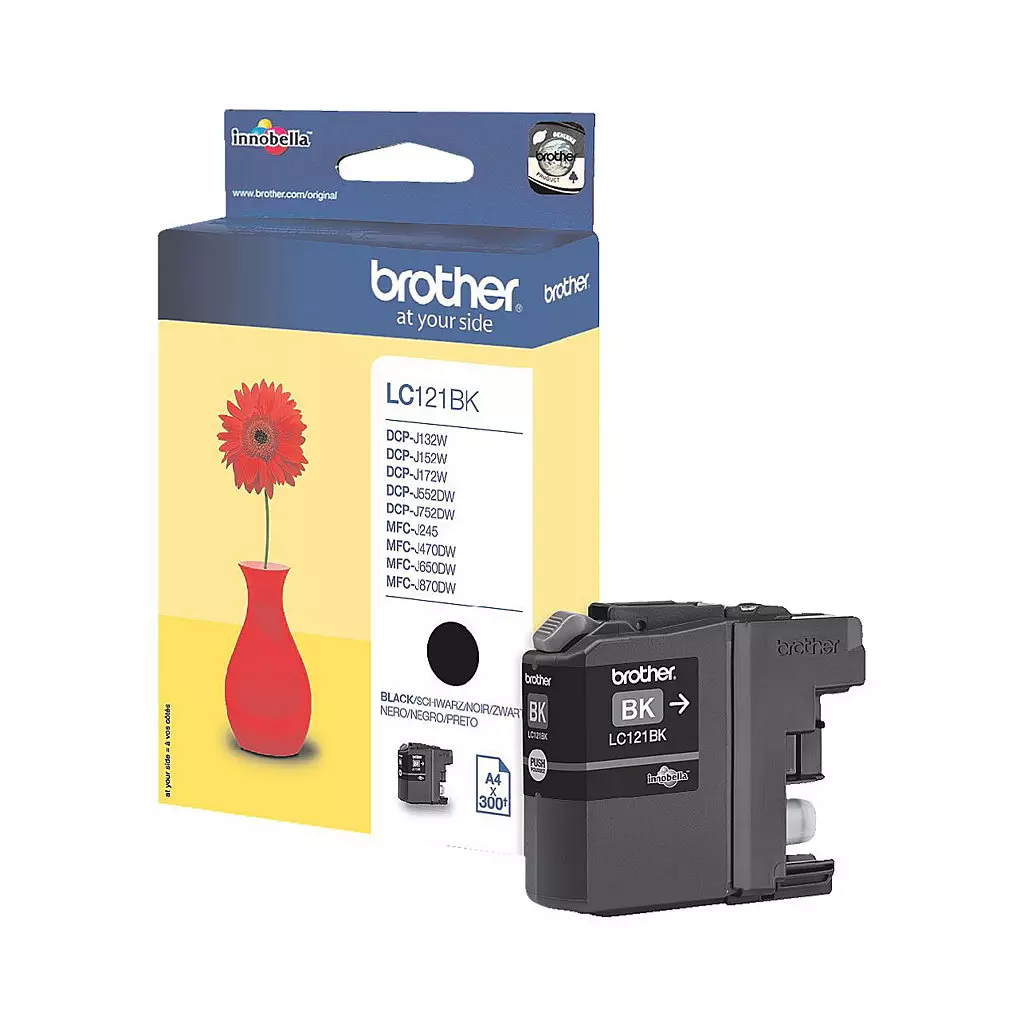 Obrázek produktu LC-121BK (inkoust black, 300 str.)