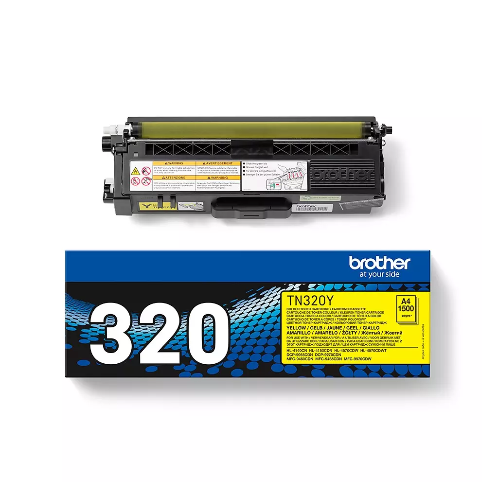Obrázek produktu Brother TN-320Y, toner yellow, 1 500 str.