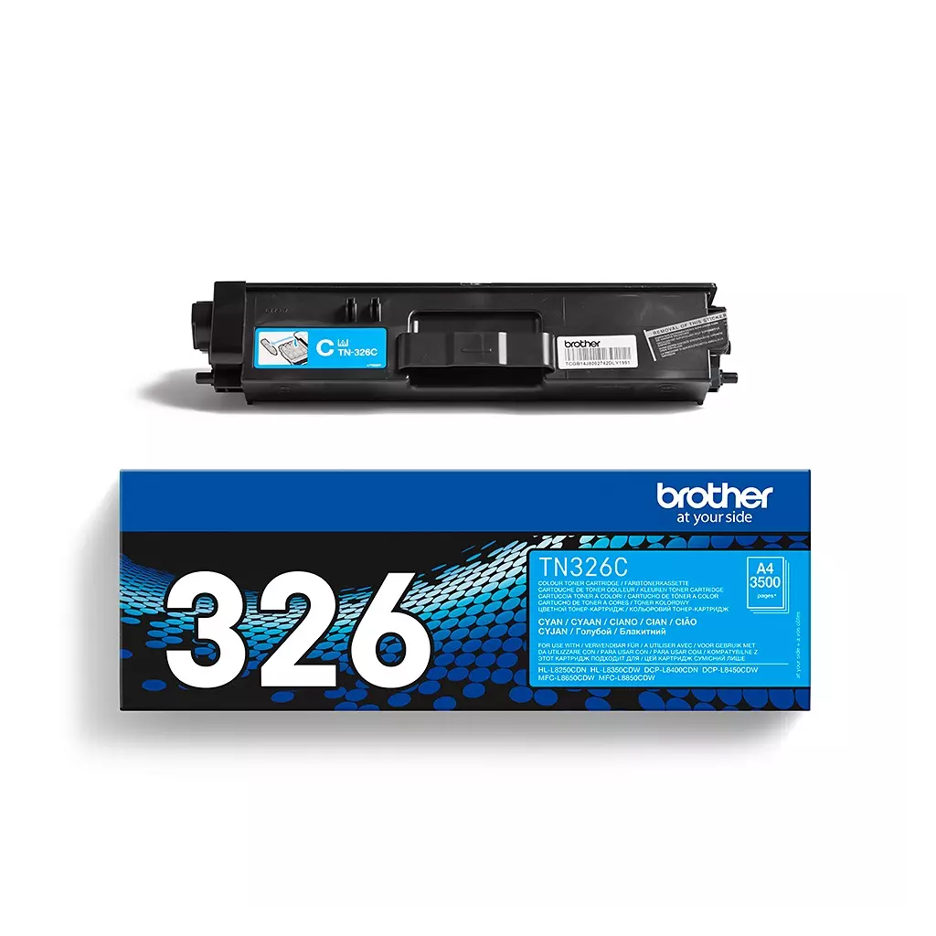 Obrázek produktu Brother TN-326C, toner cyan, 3 500 str.
