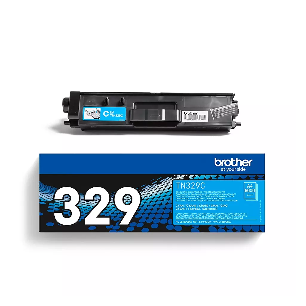 Obrázek produktu Brother TN-329C, toner cyan, 6 000 str.