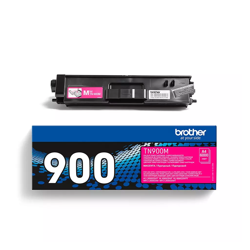 Obrázek produktu Brother TN-900M, toner magenta, 6 000 str.