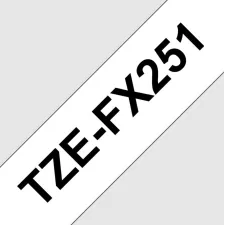 obrázek produktu TZE-FX251, černý tisk na bílé, šířka 24 mm