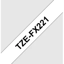 obrázek produktu TZE-FX221,  bílá/černá, 9 mm, s flexibilní páskou