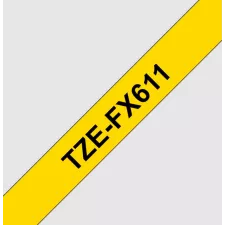 obrázek produktu TZE-FX611, žlutá / černá, 6mm