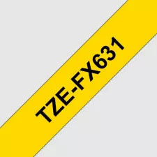 obrázek produktu TZE-FX631, žlutá / černá, 12mm