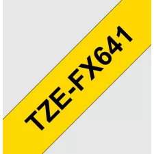 obrázek produktu TZE-FX641, žlutá / černá, 18mm