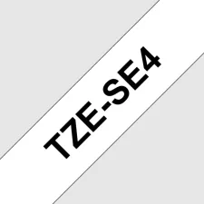 obrázek produktu TZE-SE4,  bílá / černá - security tape