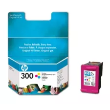 obrázek produktu HP 300 - 3 barevná inkoustová kazeta, CC643EE