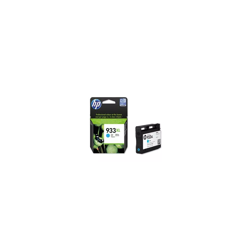 Obrázek produktu HP 933XL azurová inkoustová kazeta, CN054AE