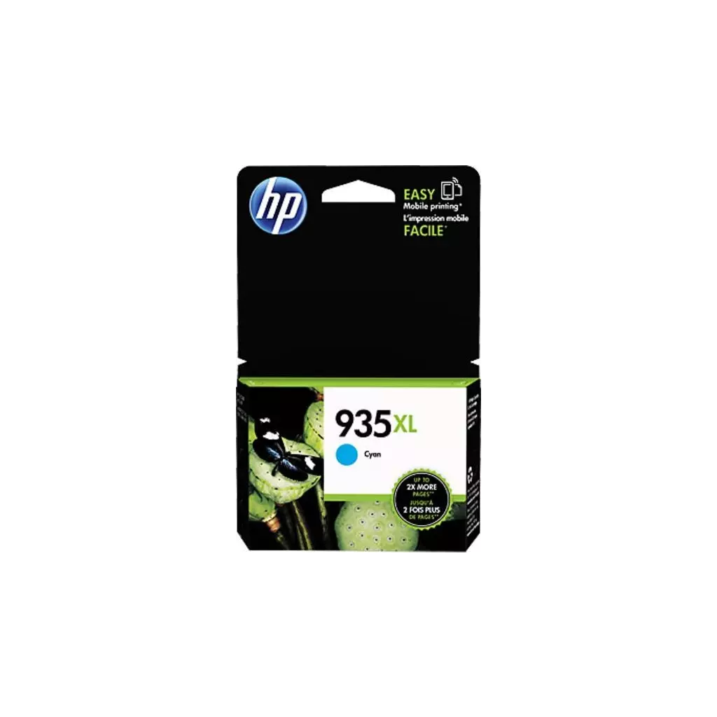 Obrázek produktu HP 935XL azurová inkoustová kazeta, C2P24AE