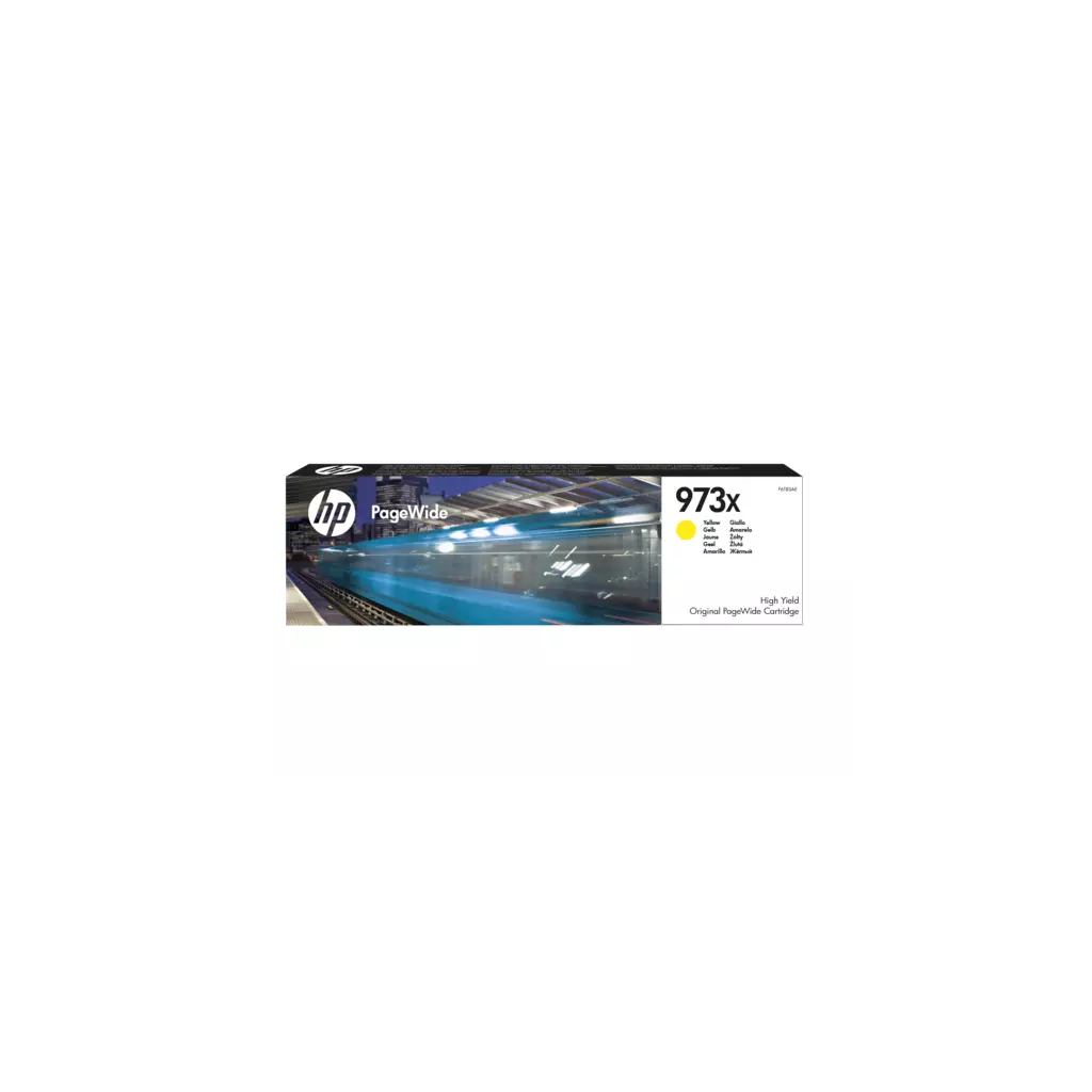 Obrázek produktu HP 973X žlutá inkoustová kazeta, F6T83AE