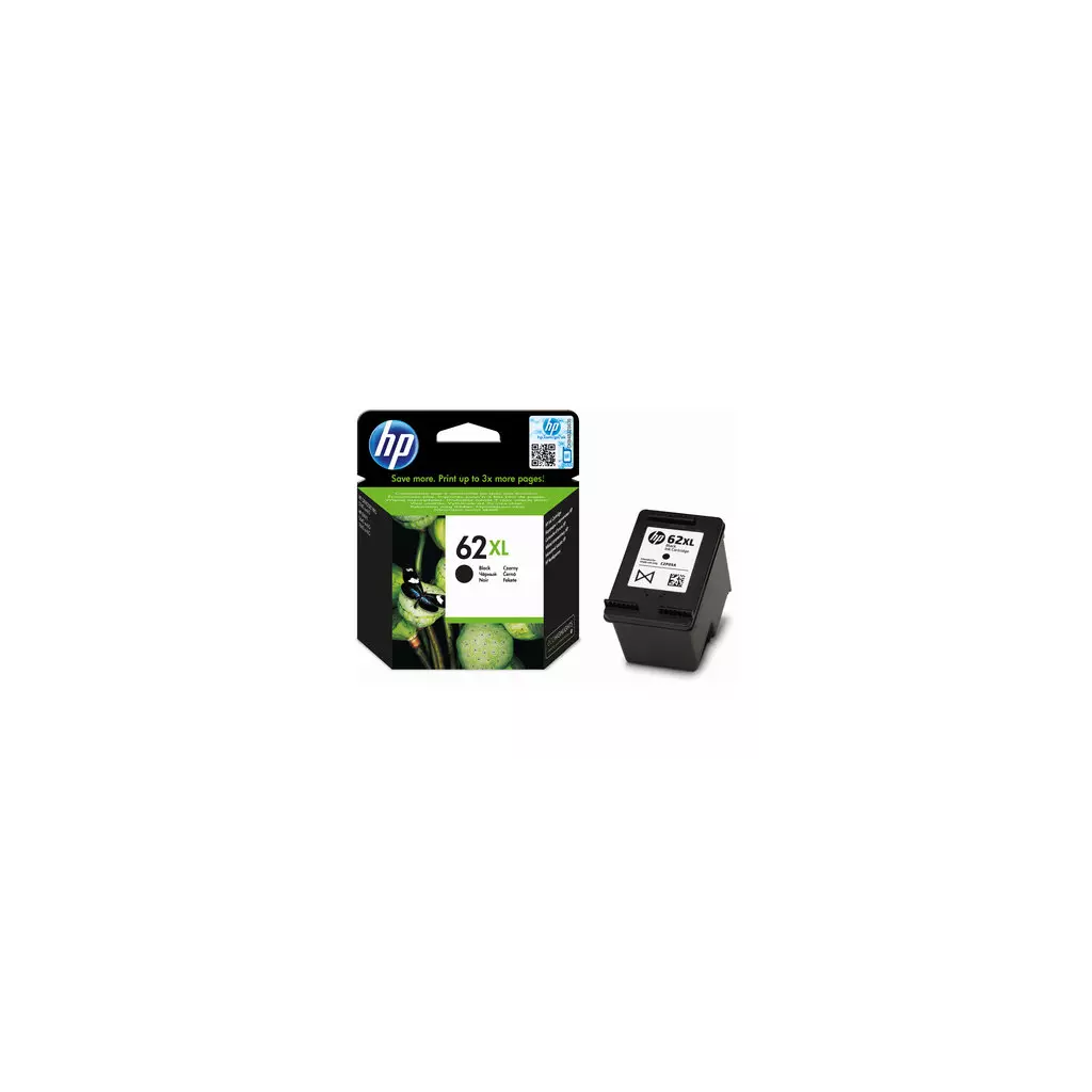 Obrázek produktu HP 62XL inkoustová náplň černá(C2P05AE)