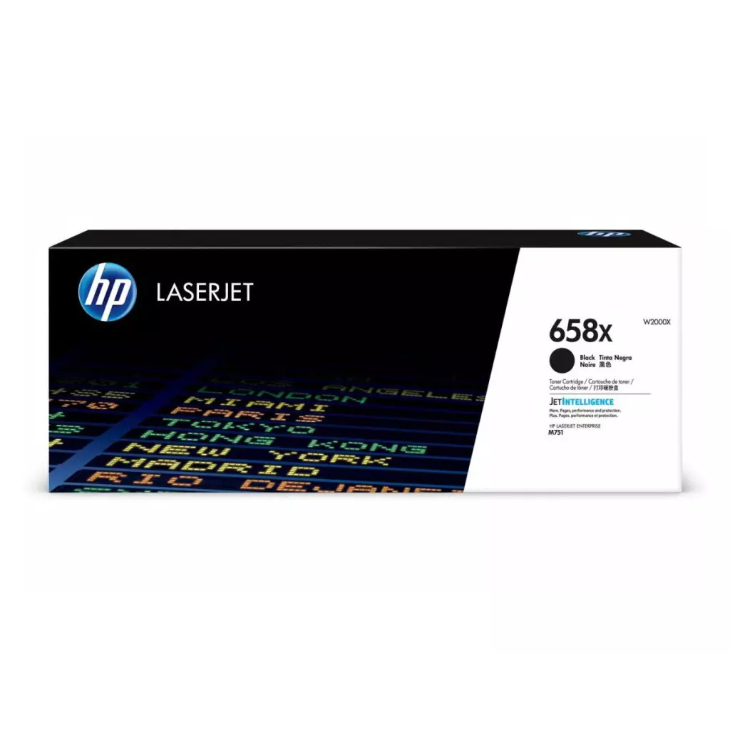 Obrázek produktu HP Černá originální tonerová kazeta HP 658X