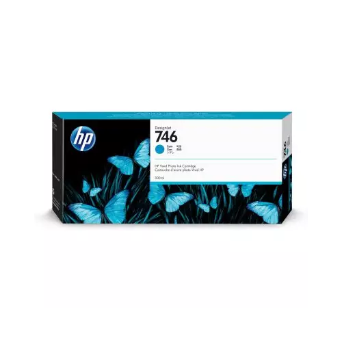 obrázek produktu HP 746 300-ml Cyan Ink Cartridge