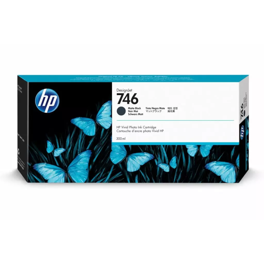 Obrázek produktu HP 746 300-ml Matte Black Ink Cartridge
