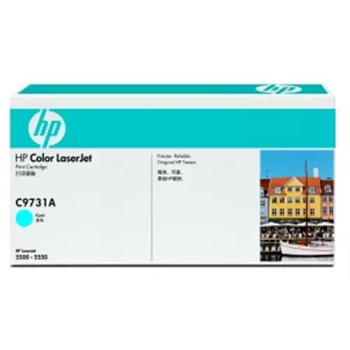 obrázek produktu HP Color LaserJet azurový toner, C9731A