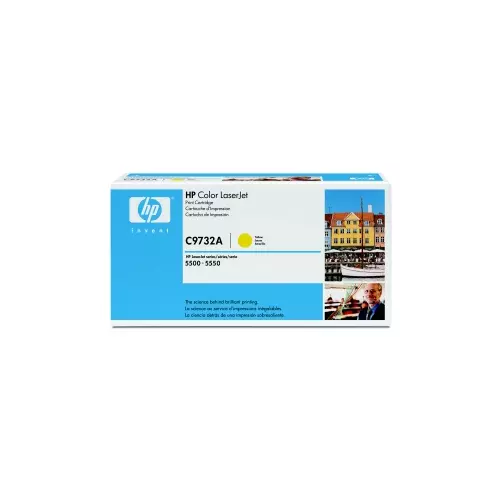 obrázek produktu HP Color LaserJet žlutý toner, C9732A