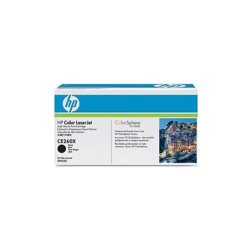 obrázek produktu HP tisková kazeta černá velká, CE260X