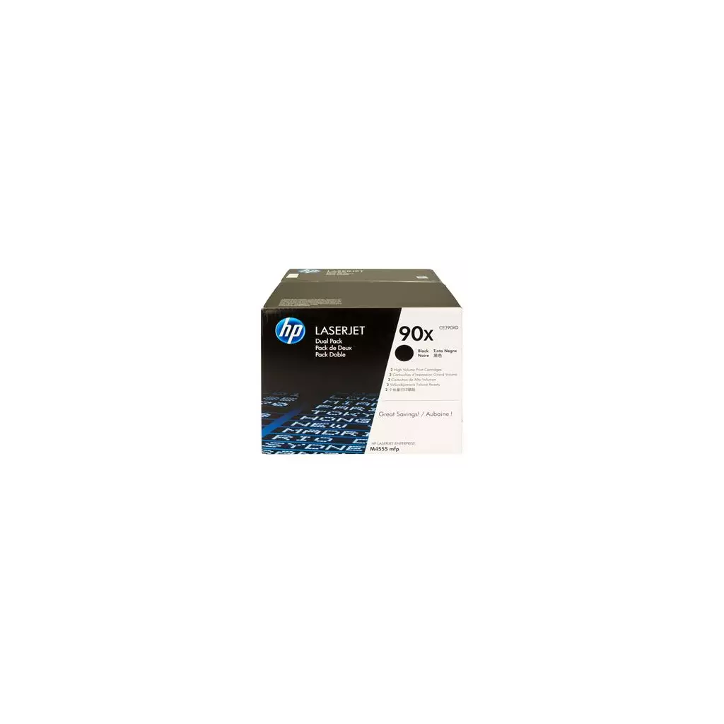 Obrázek produktu HP tisková kazeta černá velká - 2 pack, CE390XD
