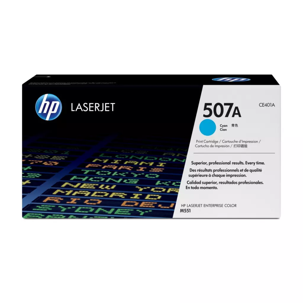 Obrázek produktu HP tisková kazeta azurová, CE401A
