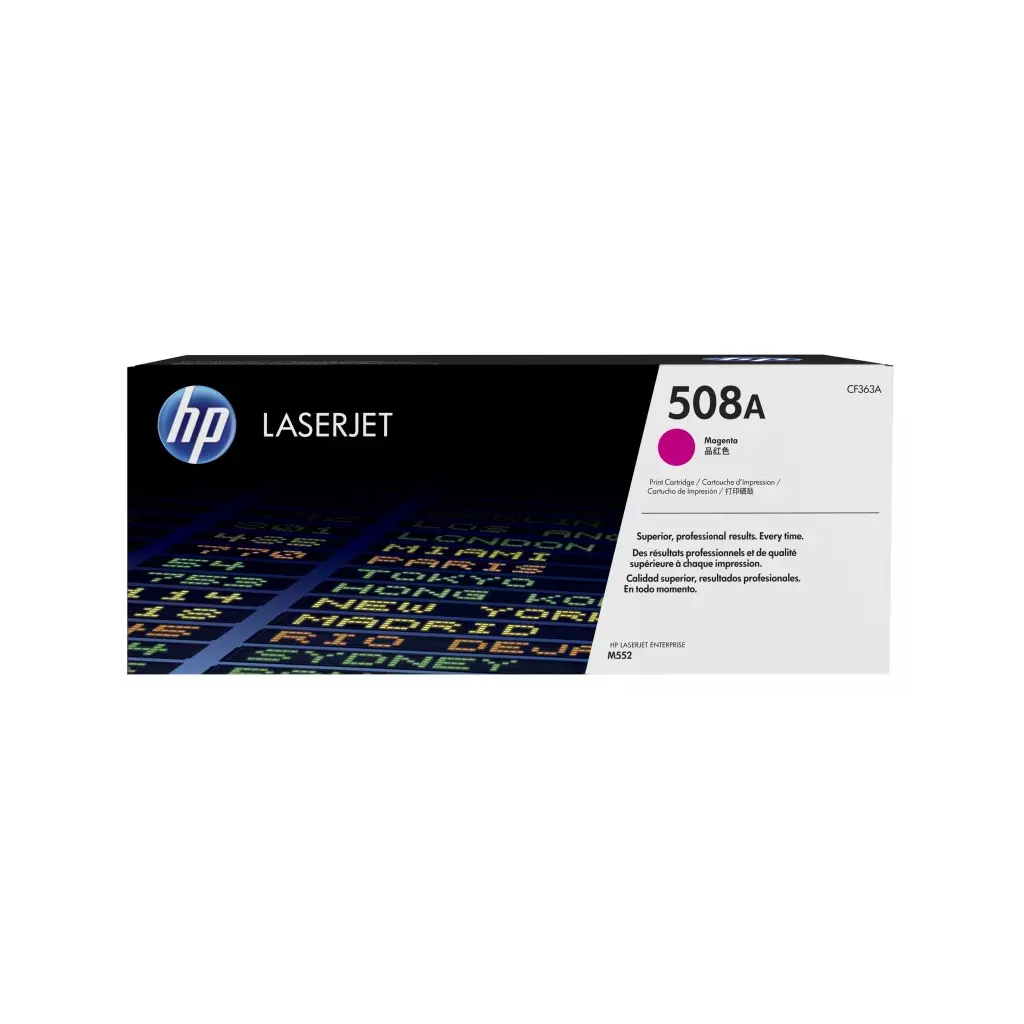 Obrázek produktu HP 508A tisková kazeta purpurová, CF363A