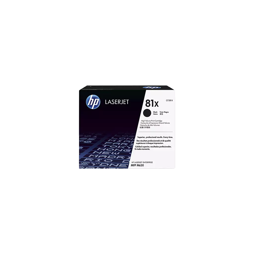 Obrázek produktu HP 81X tisková kazeta černá velká, CF281X