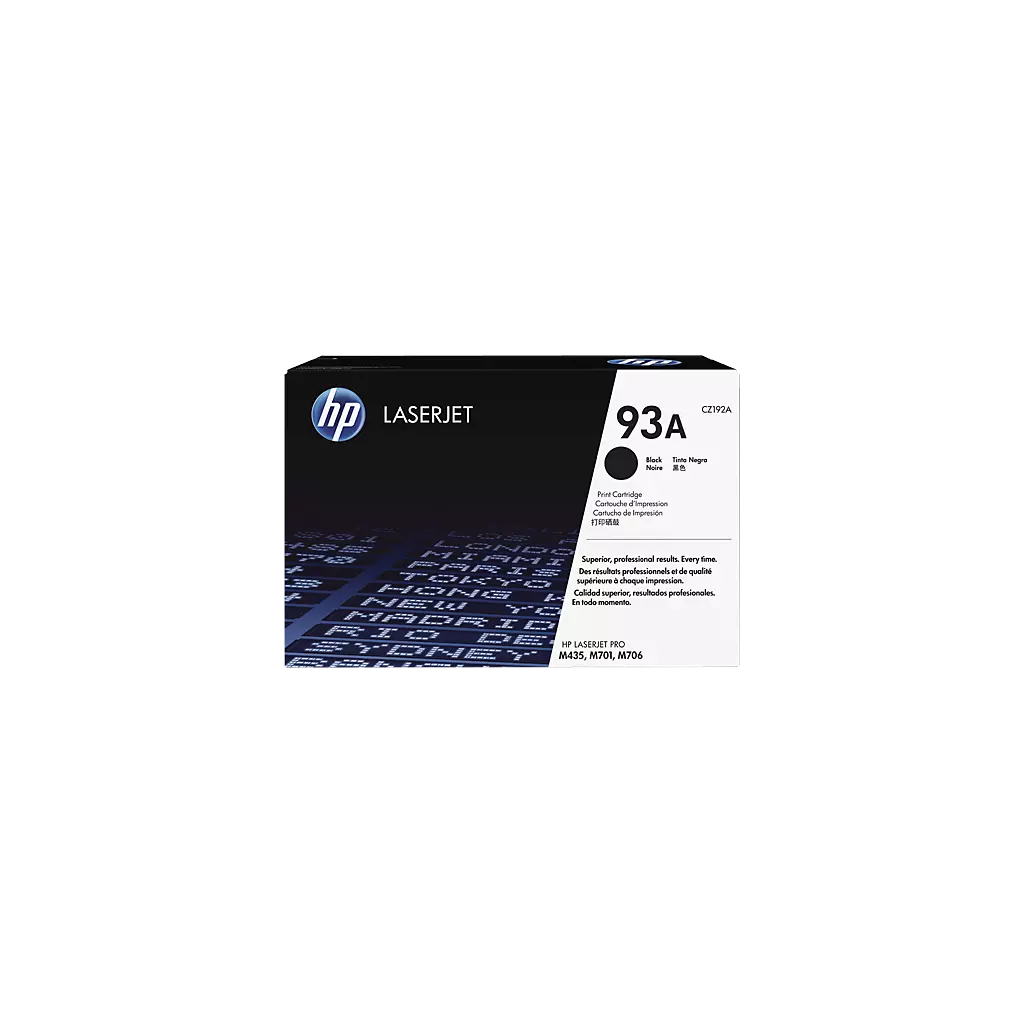 Obrázek produktu HP 93A tisková kazeta černá, CZ192A