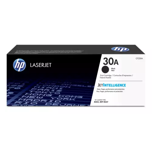 obrázek produktu HP 30A Black Original LJ Toner Cartridge, CF230A