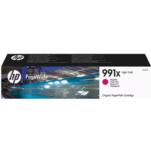 obrázek produktu HP 991X High Yield purpurová PW Cartrige, M0J94AE