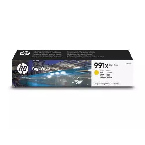 obrázek produktu HP 991X High Yield žlutá PageWid Cartrige, M0J98AE